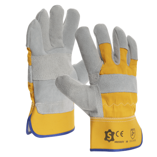 Рукавиці робочі захисні спилкові SACOBEL